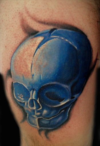 Trent Edwards - fetus skull